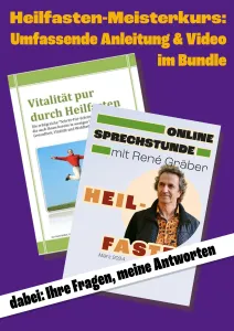 Heilfasten-Meisterkurs: Umfassende Anleitung & Video im Bundle, dabei: Ihre Fragen, meine Antworten